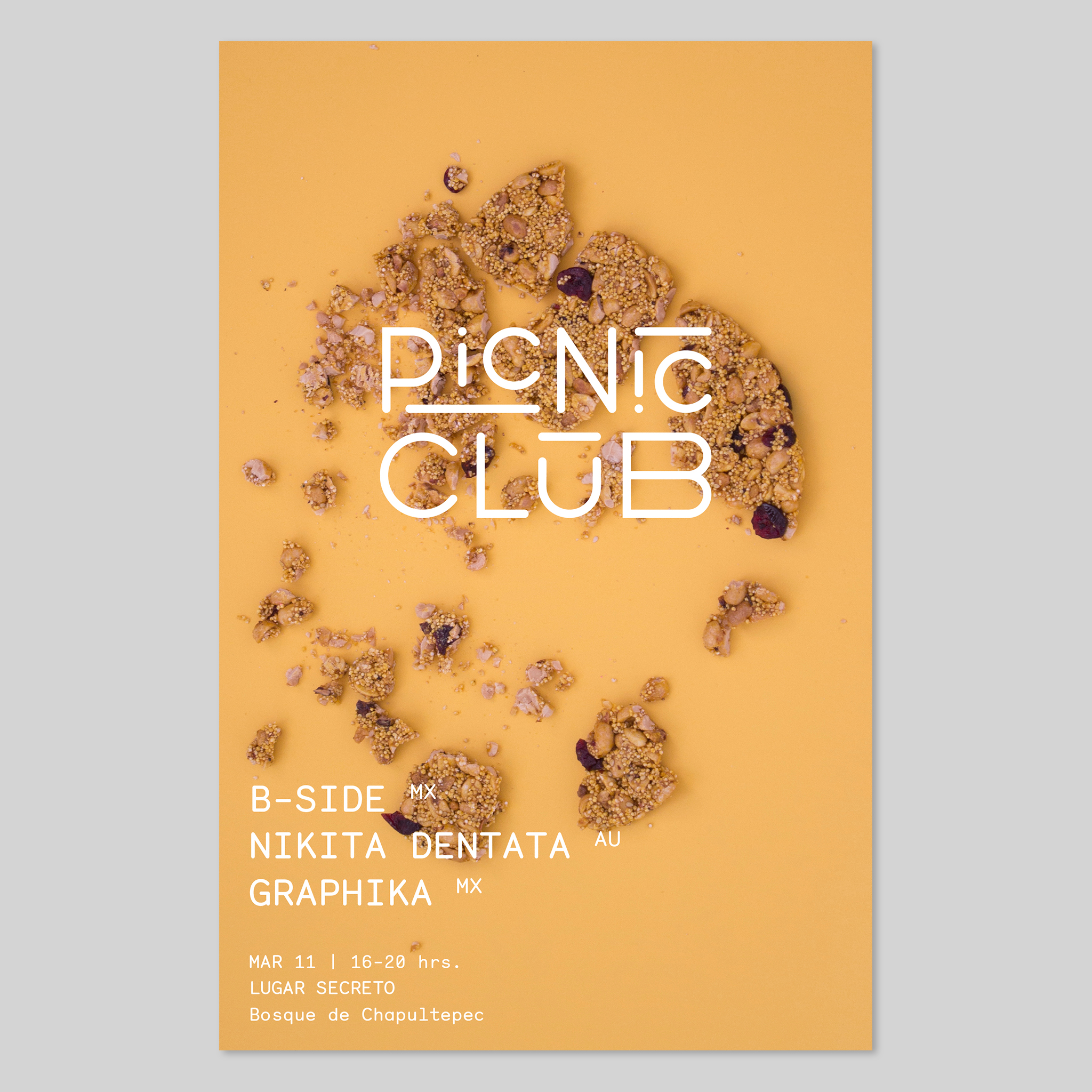 Identidad para Picnic Club 2017